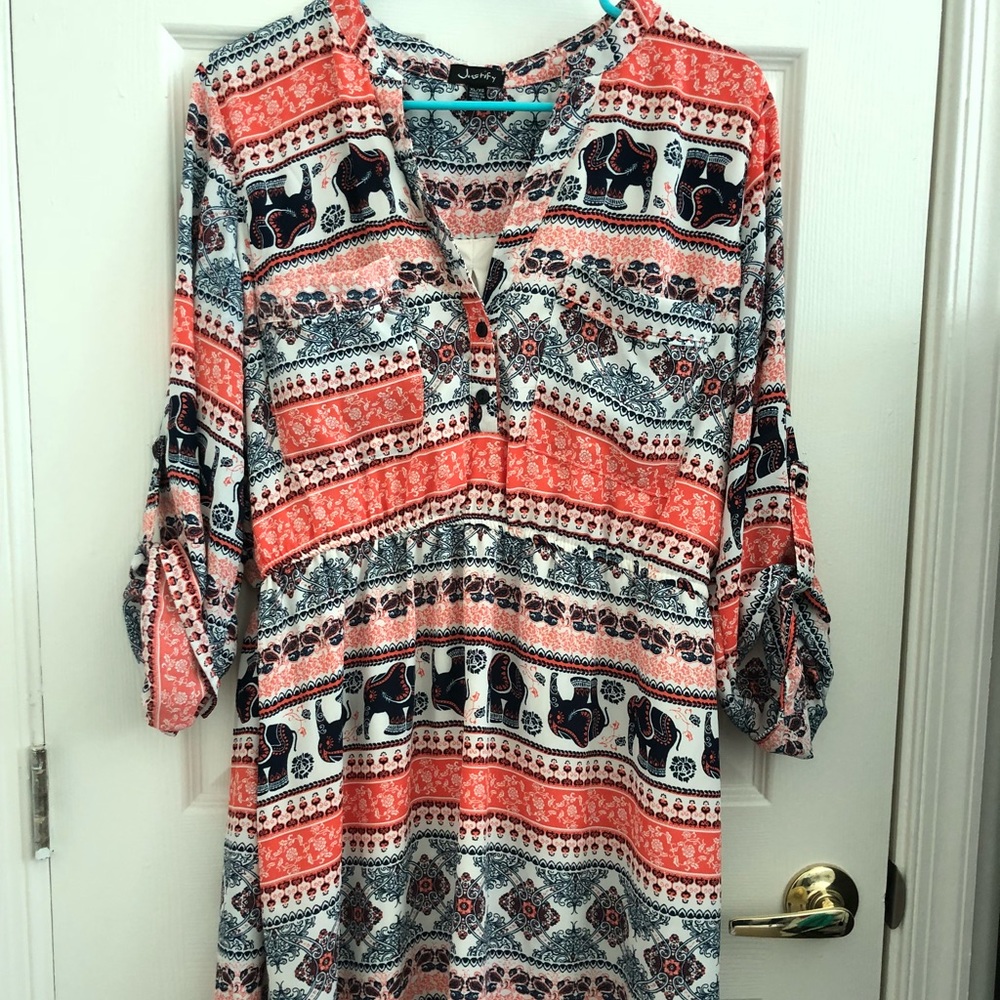 Fun Summer dress - lined - Justify